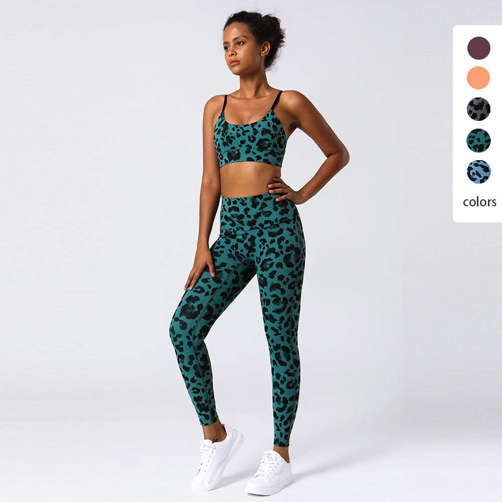 Women’s Yoga Suit 2-Piece Sports Bra & Leggings Activewear