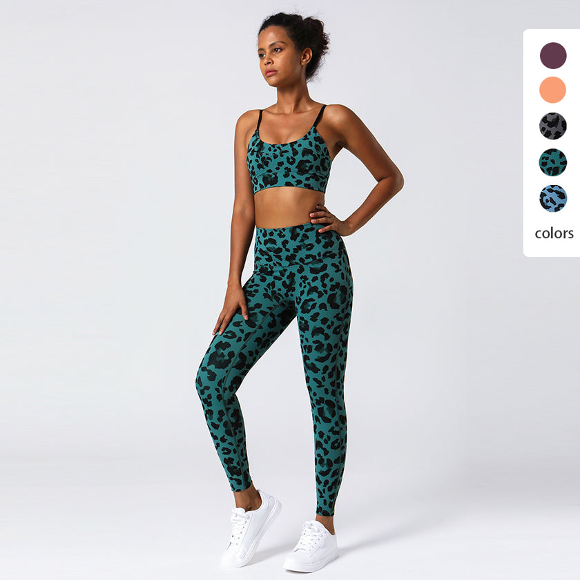 Women’s Yoga Suit 2-Piece Sports Bra & Leggings Activewear