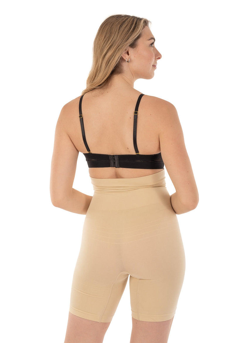 Hi Waist Shaper With Extra Long Boy Leg Nude
