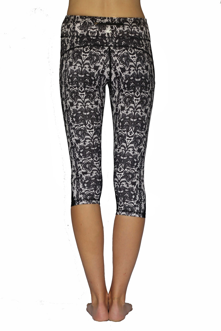 Black Lace - Pocket Capri