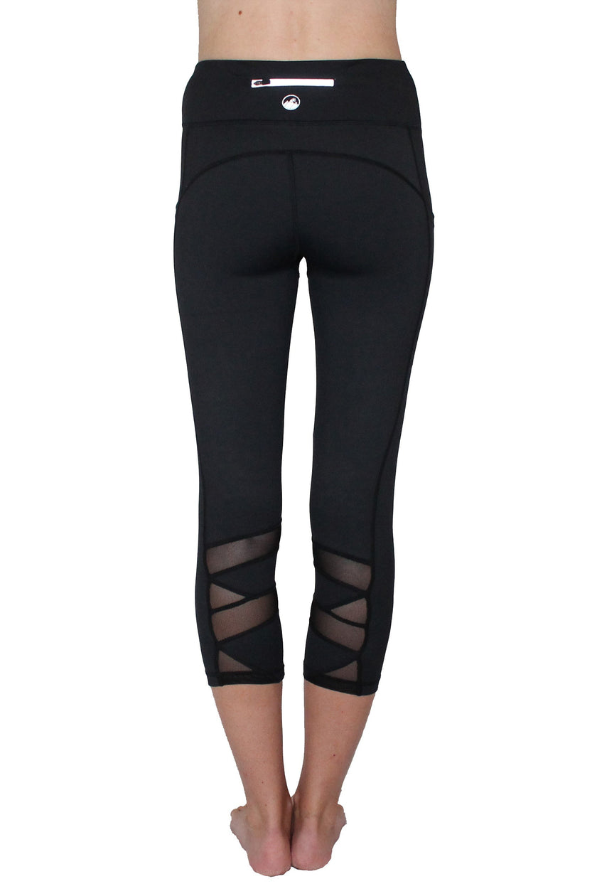 Black Mesh 2.0 - Pocket Capri