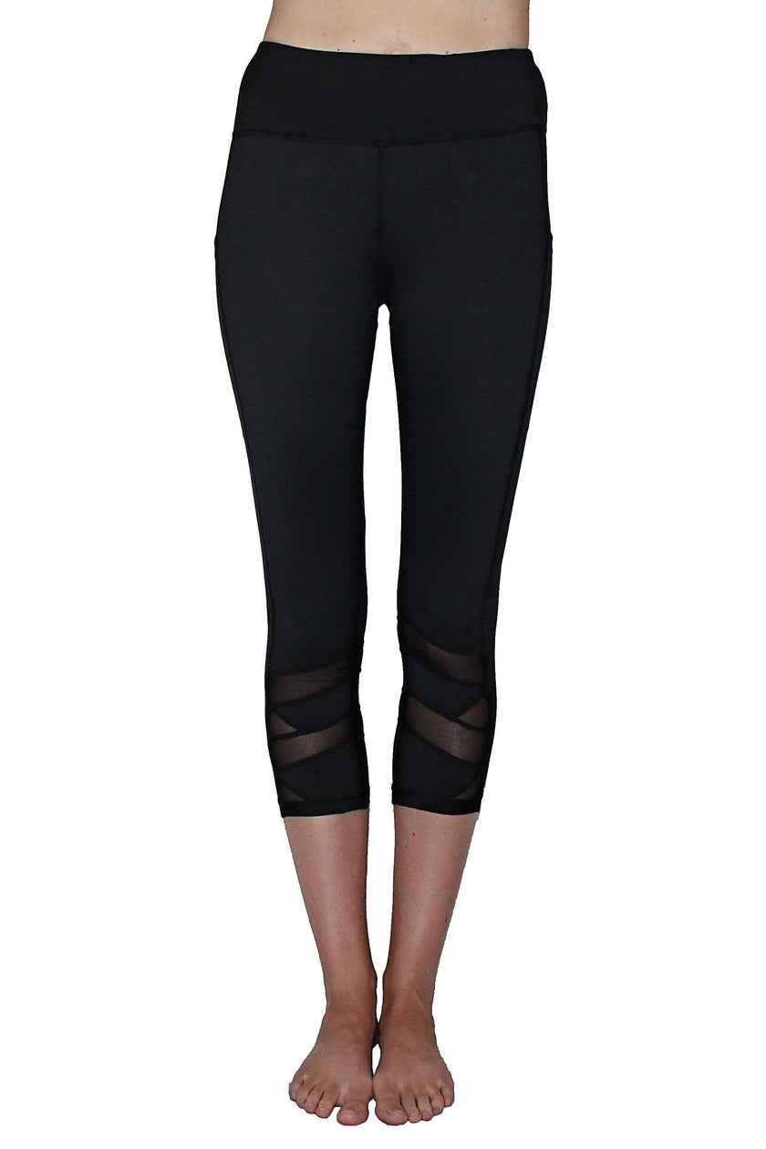 Black Mesh 2.0 - Pocket Capri