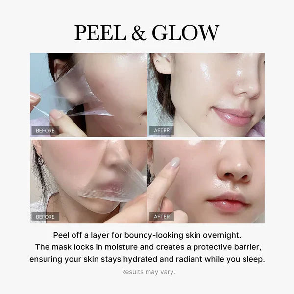 Collagen Overnight Wrapping Peel Off Mask| Elasticity & Hydration Care