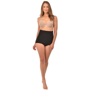 High Waist Full Brief Shaper - Black