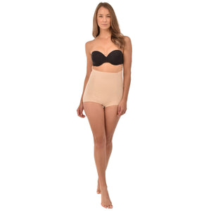 High Waist Full Brief Shaper - Nude