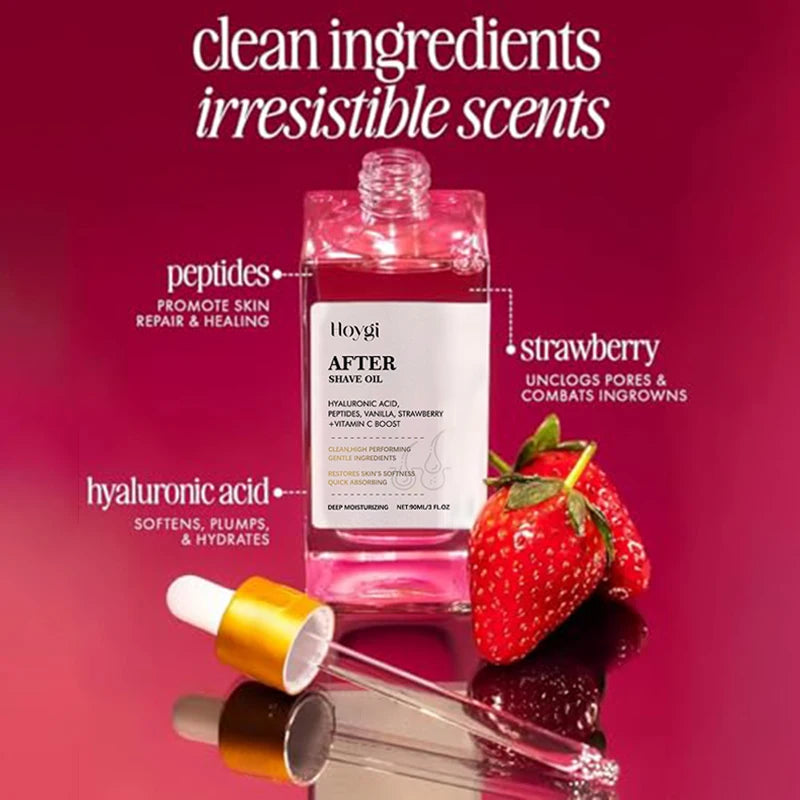 Strawberry Bliss After Shave – Smooth & Sweet!