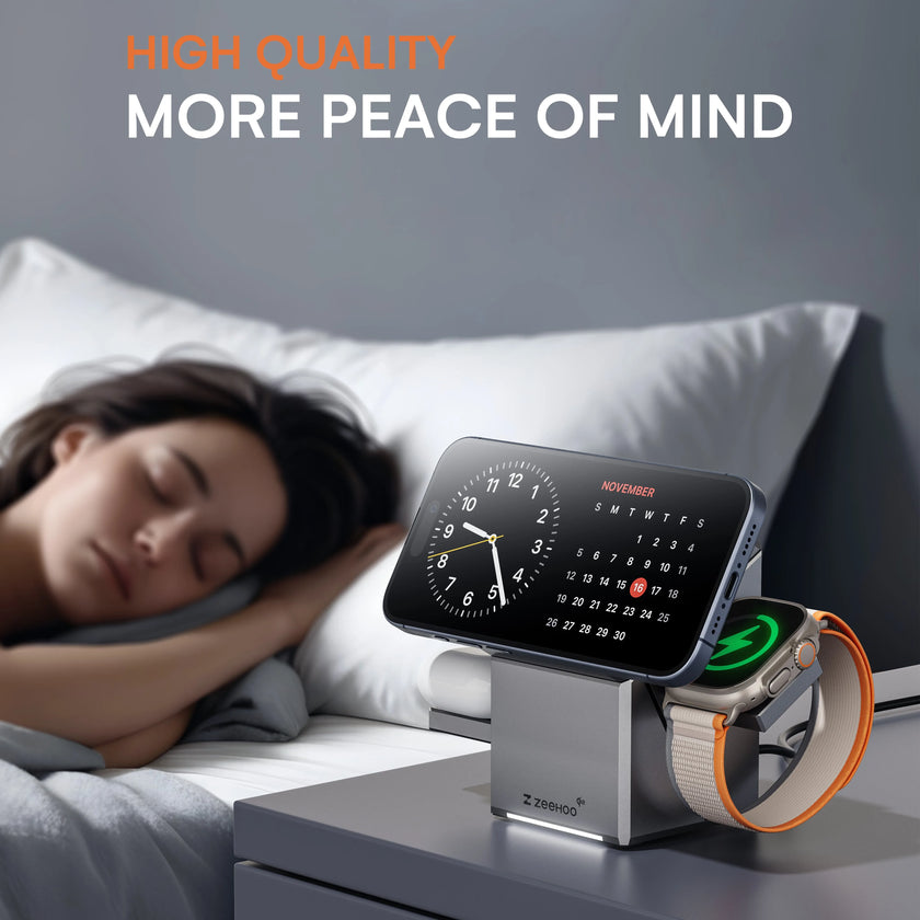 3-in-1 Magnetic Wireless Charging Station