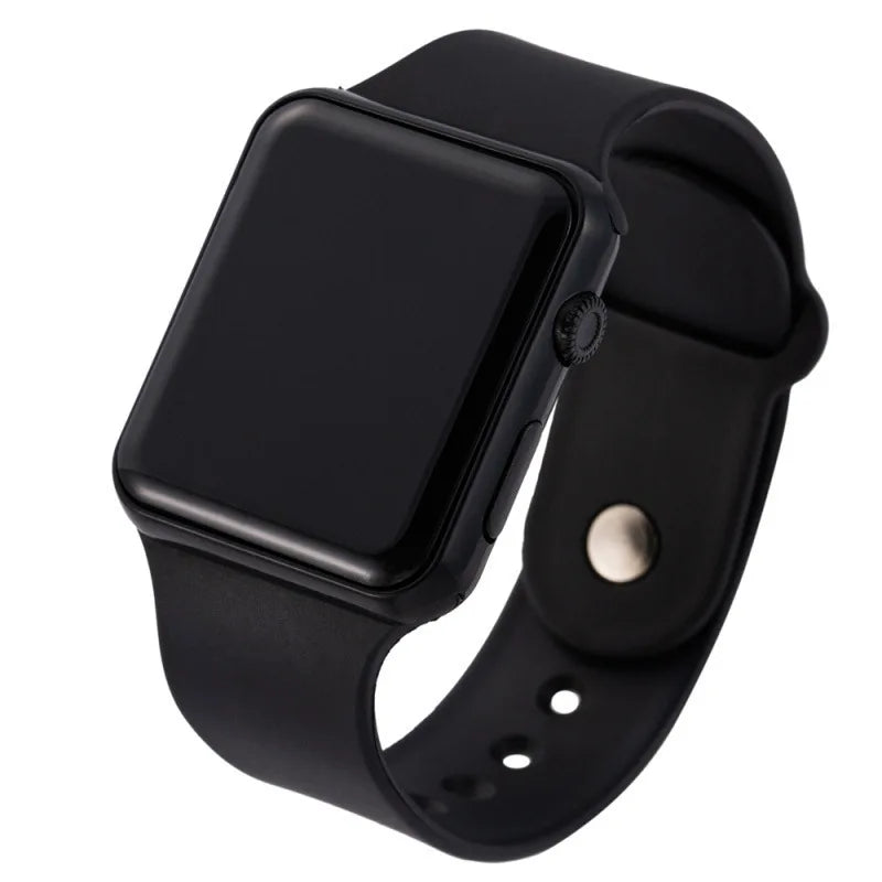 Digital Watches Men Women Electronic Square LED Sport Wristwatch Fashion Casual Simple Silicone Female Clock Reloj Para Mujer