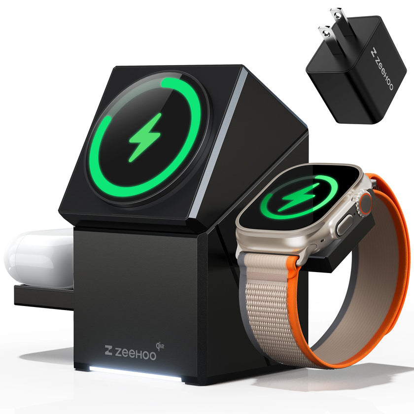 3-in-1 Magnetic Wireless Charging Station