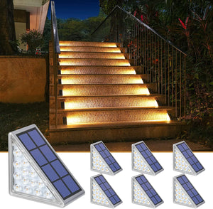 SolarGuard: Anti-Theft LED Outdoor Stair Light