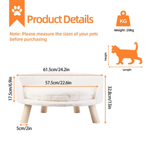 NordicPaws Elevated Bed: Style, Comfort & Waterproof Ease
