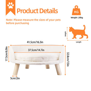 NordicPaws Elevated Bed: Style, Comfort & Waterproof Ease