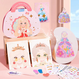 Sparkle & Dream: Princess 3-in-1 Dress-Up Set for Magical Makeovers