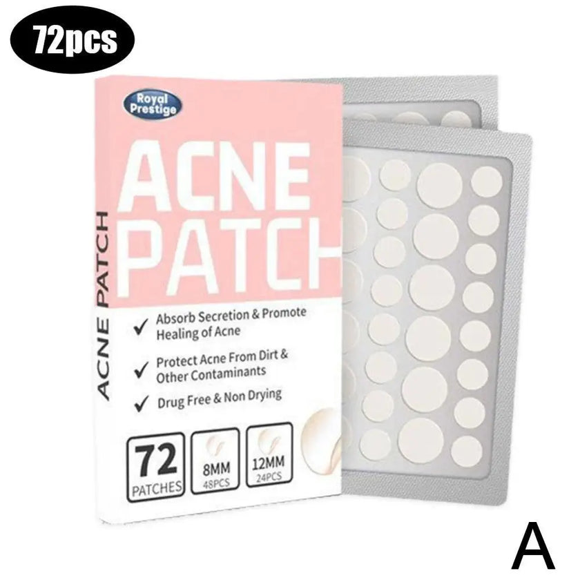 ClearSkin Hydrocolloid Acne Patches – Invisible & Healing
