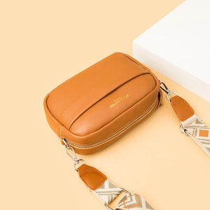 Vintage Cowhide Crossbody Bag