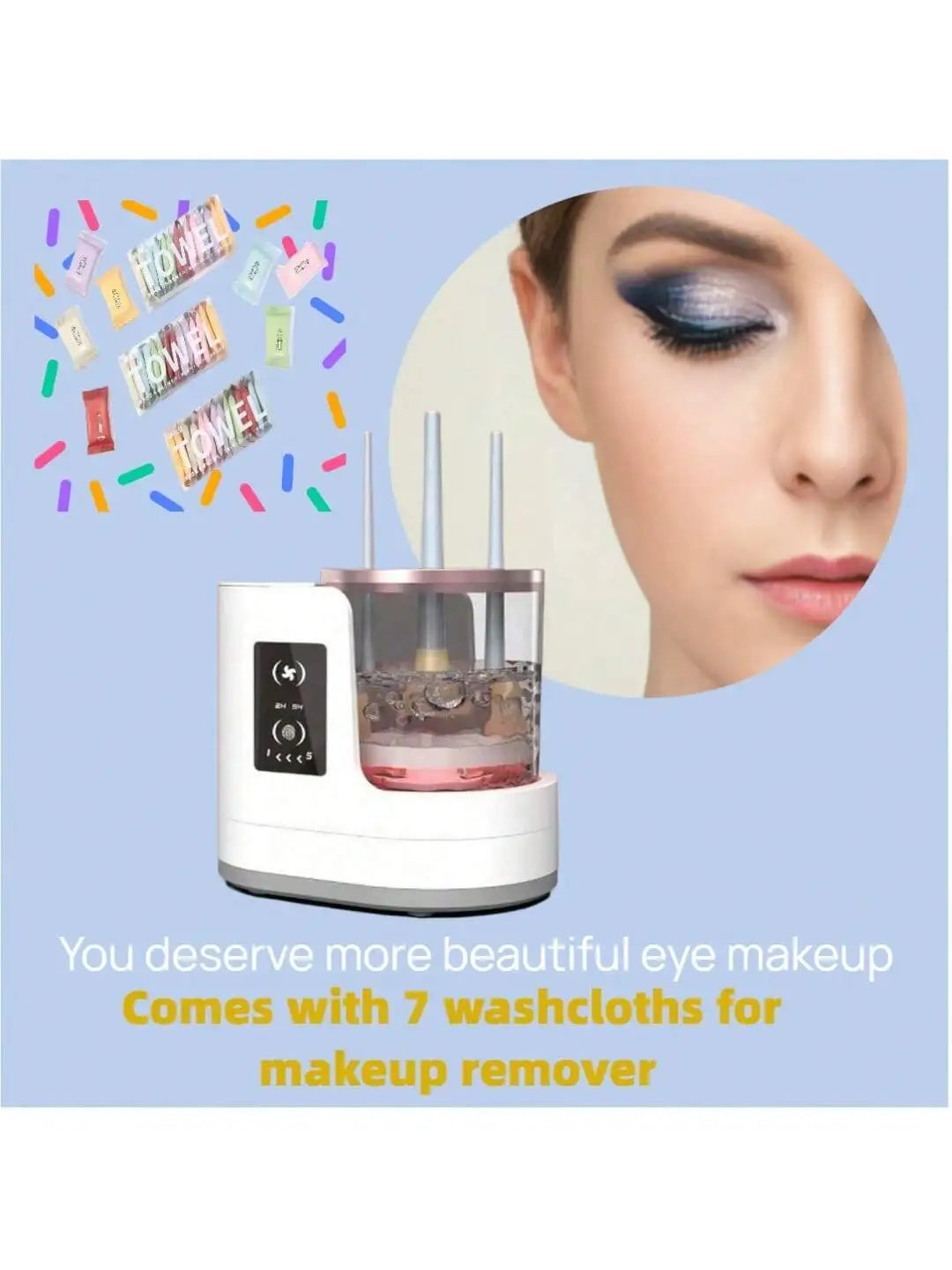 GlowClean Pro – Sparkling Brushes in Seconds