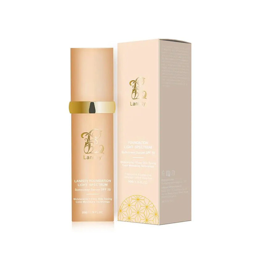 Light Spectrum Foundation: 4 Shades in 1