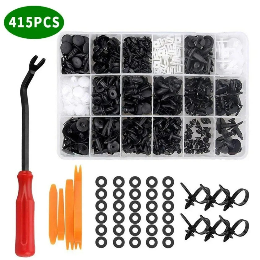 725-Piece Car Clip & Fastener Kit – Ultimate Removal & Replacement Tool!