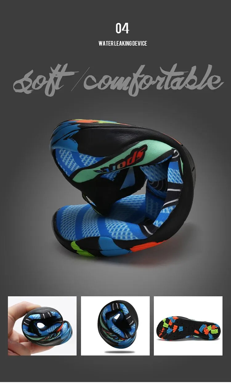 Feslisho Quick Drying Beach Water Shoes Unisex Swimming Aqua Slippers Barefoot Surfing Upstream Sneakers Light Seaside