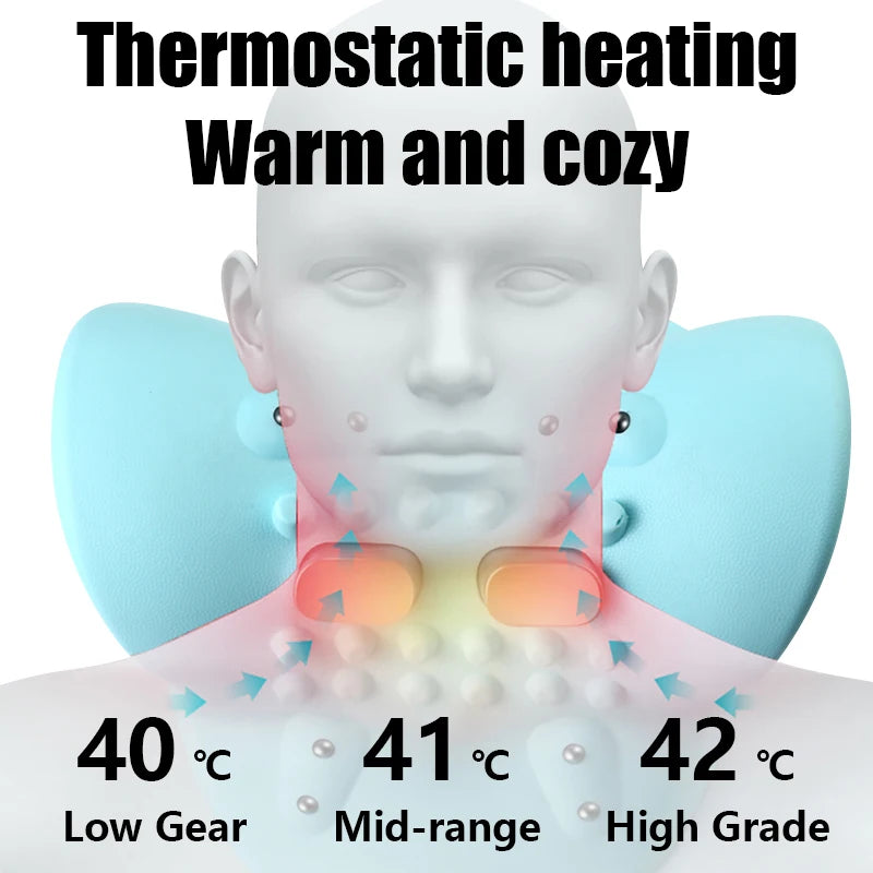 PulseComfort: EMS Neck Massage Pillow