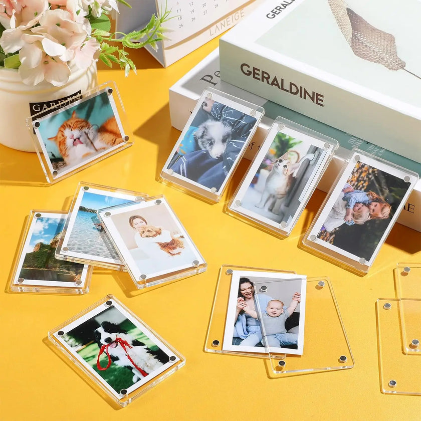 Acrylic Fridge Magnet Frames – Display Your Favorite Memories in Style!