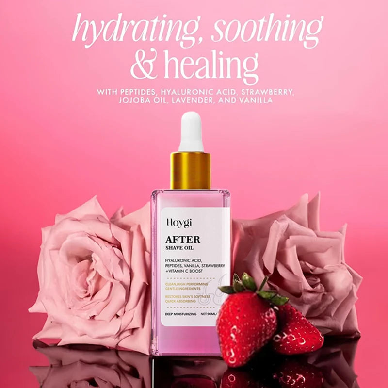 Strawberry Bliss After Shave – Smooth & Sweet!