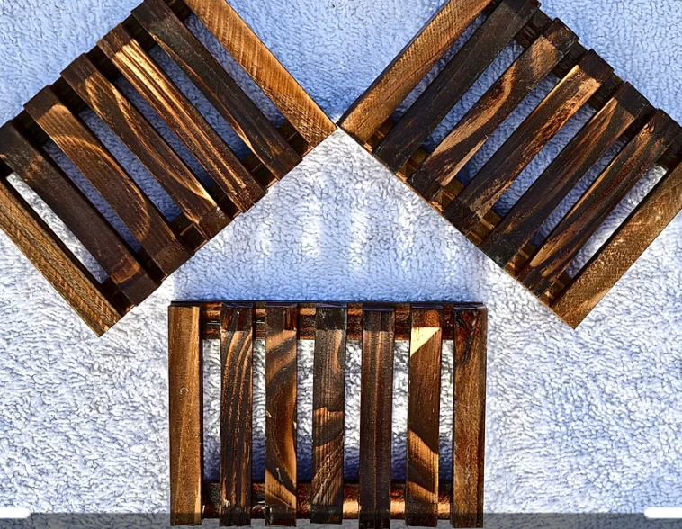 Acacia Wood Soap Dish