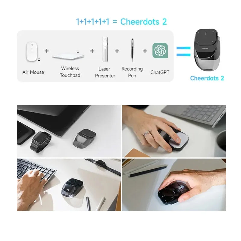 TouchVoice AI Mouse – Smart Control, Easy Recording