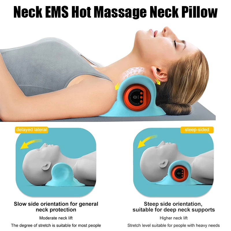 PulseComfort: EMS Neck Massage Pillow