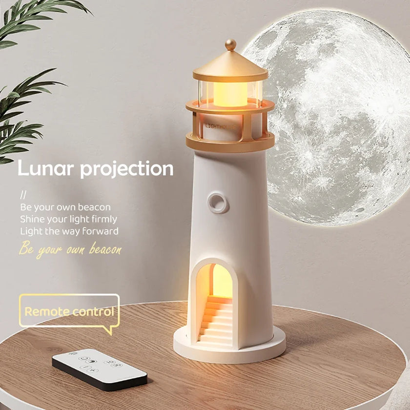 MoonGlow: Projector & Soothing Sound Speaker