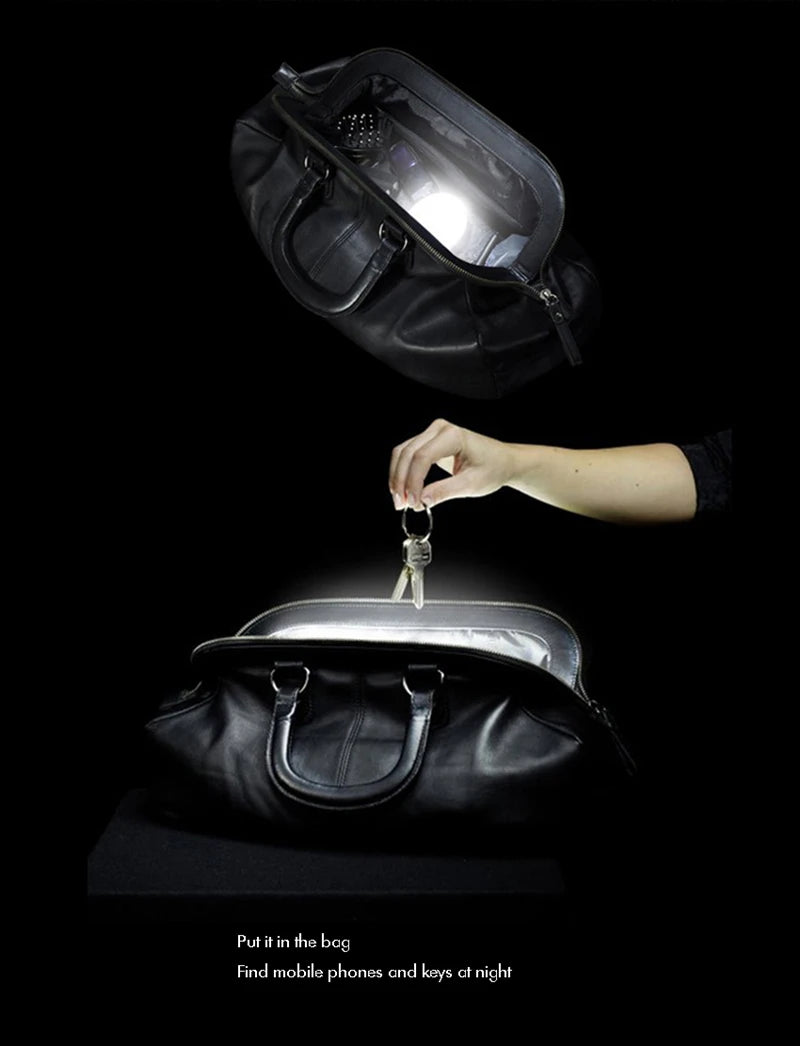 Purse Glow Heart Light – Light Up Your Bag with Love & Find Your Essentials Fast!