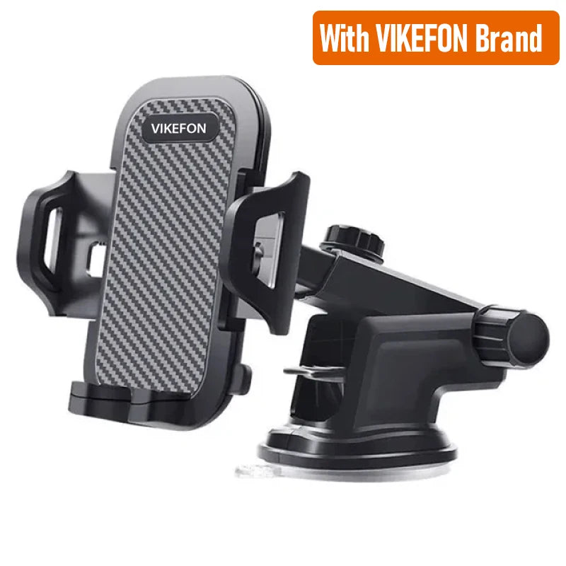 Car Dashboard Phone Holder Suction Cup Telescopic Rod Universal