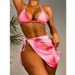 3 Piece Bathing Suit Woman Bikini Swimwear Women's Swimsuit With Cover Skirt