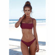 Sleek & Sexy Two-Piece Women's Bikini - Perfect Swimwear for Summer