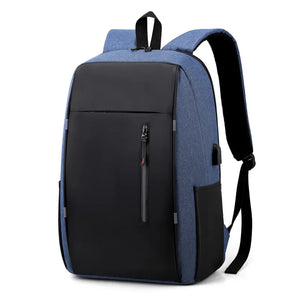 Multifunctional Men's Waterproof Backpack with USB Port