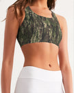 Graphic Camo Women's Seamless Sports Bra