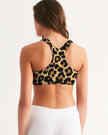 Animal Print Women's Seamless Sports Bra