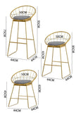 Sleek Modern Minimalist Bar Stools - Stylish High Dining Chairs