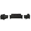 Polyester-Blend 3 Pieces Sofa Set