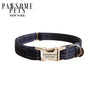 Small Size Dog & Cat Collar - Purplish Blue Stripe