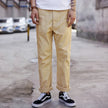 Olive OG107 Utility Fatigue Cargo Pants - Classic Straight Fit Satin Cotton