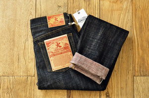 Furinkazan Selvedge Fire Jeans - Men's Taper Fit Raw Denim 16.8 OZ