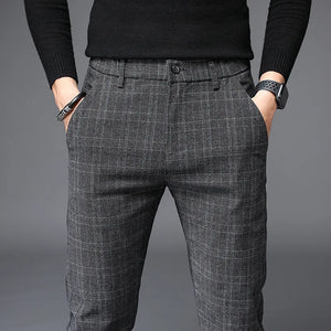 Stretch Casual Pants for Men - High Quality Business Trousers