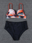 Printed Push-Up Bikini Set - Brazilian Summer Beachwear