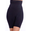 Shaper taille haute avec jambe de garçon extra longue noir