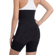 Shaper taille haute avec jambe de garçon extra longue noir