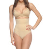 Shaper taille haute sans couture avec bas string Nude