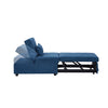 Blue Linen Recliner Chair & Bedroom Furniture for Living Room