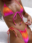 String Bikini Set - Brazilian Triangle Swimsuit