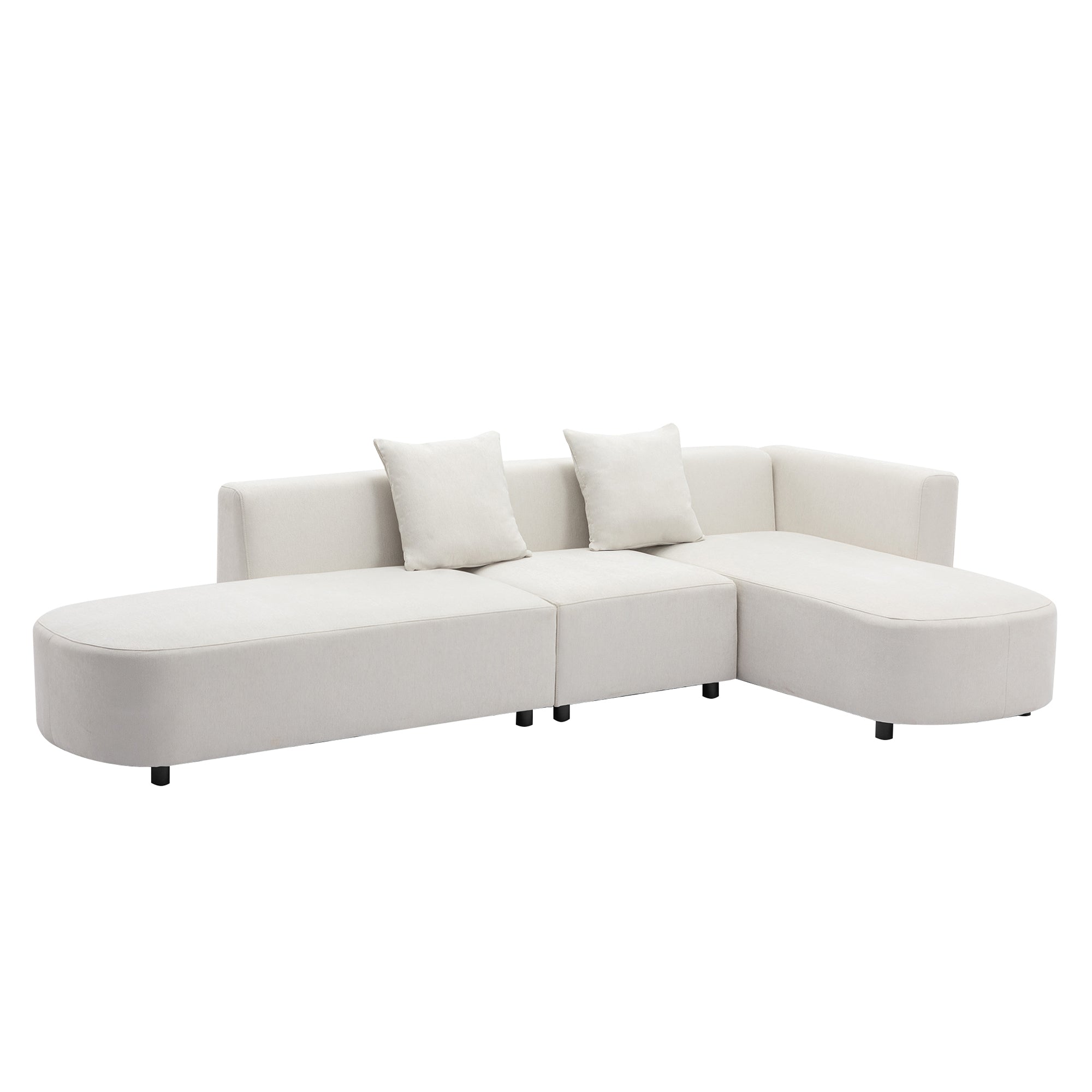 Luxury Modern Upholstered Sofa for Stylish Living Room